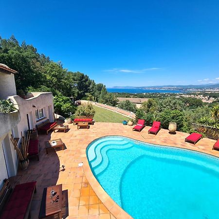Villa M, Chambres D'Hotes, Vue Mer, Sauna, Piscine A Six-Fours Six-Fours-les-Plages Exterior photo