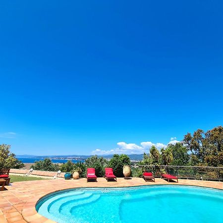 Villa M, Chambres D'Hotes, Vue Mer, Sauna, Piscine A Six-Fours Six-Fours-les-Plages Exterior photo